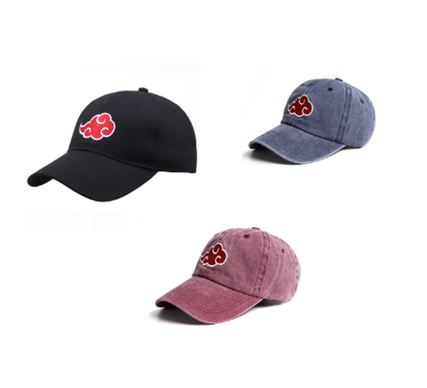 Akatsuki Cloud Embroidered Cap